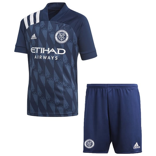 Trikot New York City Heim Kinder 2020-21 Blau Fussballtrikots Günstig